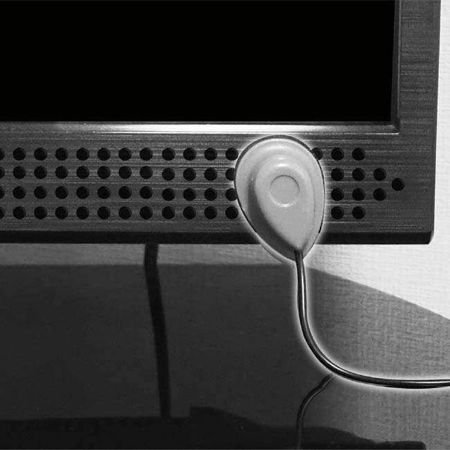 18日から72時間限定1000円OFFクーポン！【テレビの音が聞こえづらい方に】ハック(HAC) 音くっきりスピーカー 楽テレくん 収音マイク付き 取付簡単 HAC4962A ホワイト(25y9m)[次回使えるクーポンプレゼント]