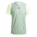 【日本サイズ】アディダス(adidas) 2023 FW メンズ テニス プロ レイヤリング 半袖Tシャツ 全豪オープン IKL80-IL7381 シルバーグリ...