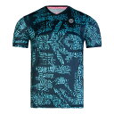 在庫処分特価】「Ethno Styles」「海外サイズ」BIDI BADU(ビディバドゥ) 2022 FW メンズ マドゥ(Madu) テック 半袖Tシャツ M36104222-DBLAQ Dブルー×アクア(22y8mテニス)