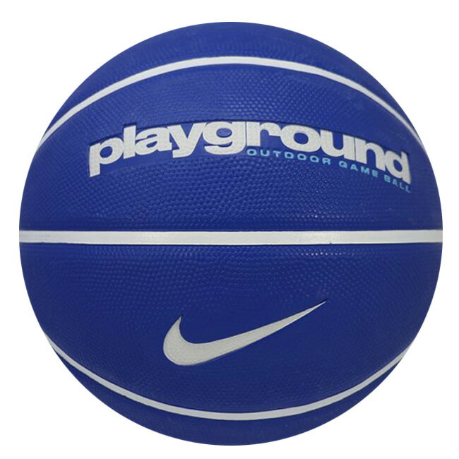 ナイキ(NIKE) エブリディ プレイグラウンド 8P グラフィック バスケットボール アウトドアゲーム用ボール N1004371414／BS3035-414 ゲームロイヤル×WH(22y7m)