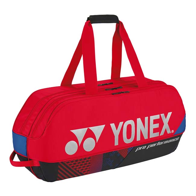 【1000円OFFクーポン27日まで】【2本収納】ヨネックス(YONEX) PROシリーズ トーナメントバッグ ラケットバッグ テニスバッグ BAG2401W-651 スカーレット(25y11m)[次回使えるクーポンプレゼント]
