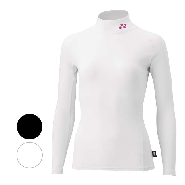 【ブラックフライデー2BUY 8%OFF】【日本サイズ】ヨネックス(YONEX) 2025 FW レディース ハイネック長袖シャツ 機能インナー フィットネスモ...