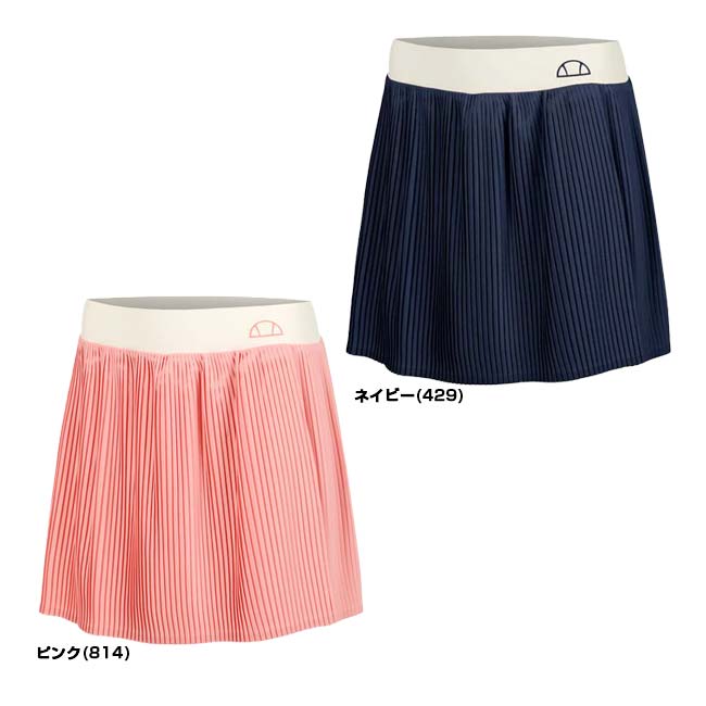 アミュゼスポーツの＼14日〜23日最大1500円OFFクーポン／【海外サイズ】エレッセ(ellesse) レディース BRYONI ブリオーニ プリーツ ゲームスコート SDA21126(25y10mテニス用ゲームウェア)[次回使えるクーポンプレゼント]｜アングル2