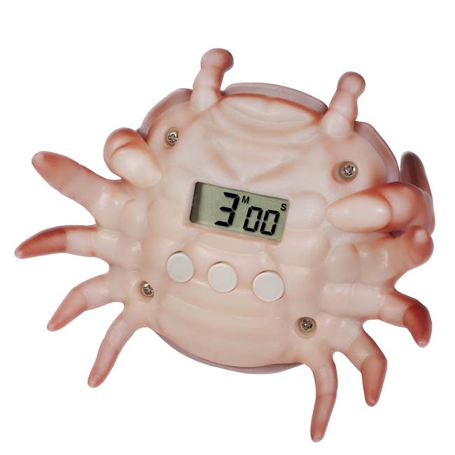＼最大1500円引き限定クーポン！／【お箸やフォークも置ける】ハック(HAC) カニ型カップラーメンタイマー 簡単操作 カウントダウン式 最大99分まで設定可能 HAC5119 レッド(25y10m)[次回使えるクーポンプレゼント] amuse37-10046551 アミュゼスポーツ サンプル画像3