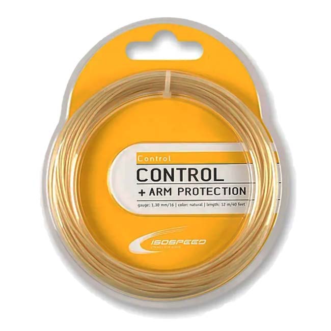 【単張パッケージ品】イソスピード(Isospeed) Control コントロール 1.30mm 硬式テニス マルチフィラメントガット(25y12m)[次回使えるクーポンプレゼント]