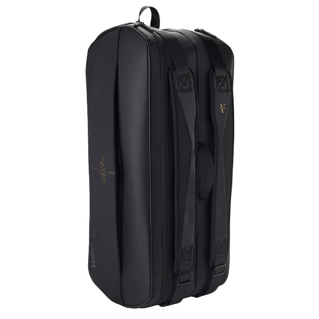 ��7��20����12������1500�ߥ����ݥ󡿡ڥ����㡼���ե��ǥ顼�ۡ�9�ܼ�Ǽ�ۥ����륽��(Wilson) 2025 LAVER CUP �졼�С����å� RF �ȡ��ʥ��ȥХå� 9PK WR8048601001 �֥�å�(25y12m)[����Ȥ��륯���ݥ�ץ쥼���]