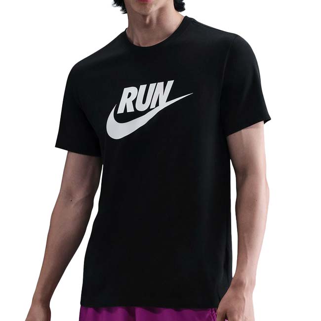 樂天商城 - ＼最大1500円クーポン！22日〜27日10時まで／【日本サイズ】ナイキ(NIKE) 2025 FA メンズ Dri-FIT ランニング 半袖Tシャツ IH4239-010 ブラック(25y12mランニング)[次回使えるクーポンプレゼント]
