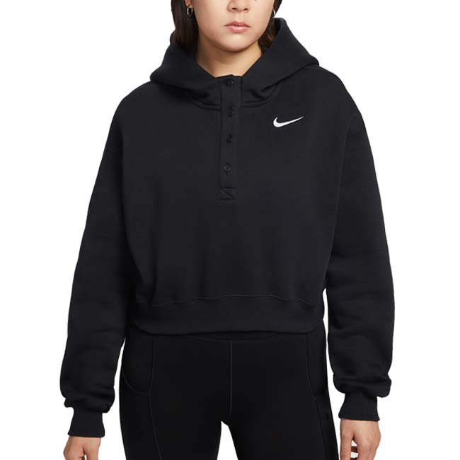 NIKE◇ゴールドスウッシュ◆金　黒◆オーバーサイズ◇パーカー　レディース　L NIKE◇ゴールドスウッシュ◇金 黒◇オーバーサイズ◇パーカー
