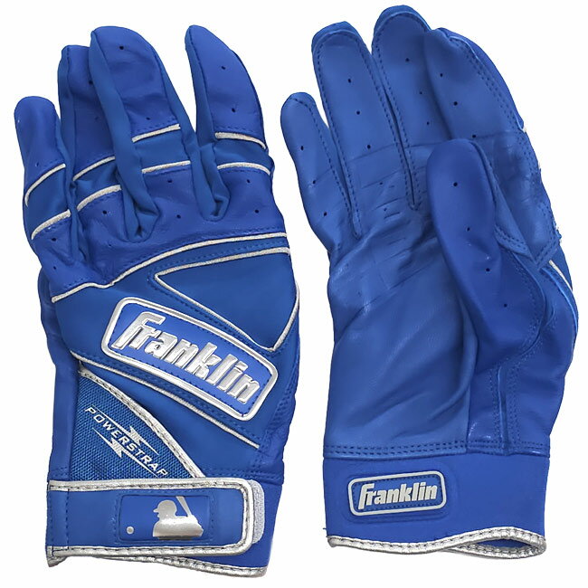 楽天市場】フランクリン バッティンググローブ（カラーブルー）の通販