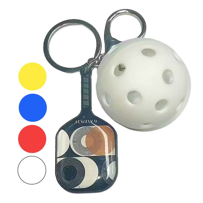 Rakuten - ＼6月3日20時から7日まで最大1000円クーポン／Wsnbwye ピックルボール キーホルダー パドル＆ラケット キーリング TE939973(25y10m)[次回使えるクーポンプレゼント]