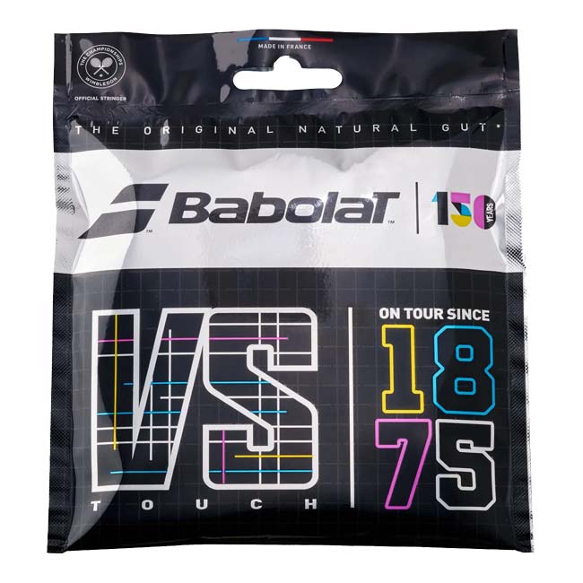 ��ñĥ�ѥå������ʡۡڥХܥ饹�ȥ������150��ǯ�ۥХܥ�(Babolat) TOUCH VS ���å��֥����� 16(1.30mm) �ż��ƥ˥� �ʥ����륬...
