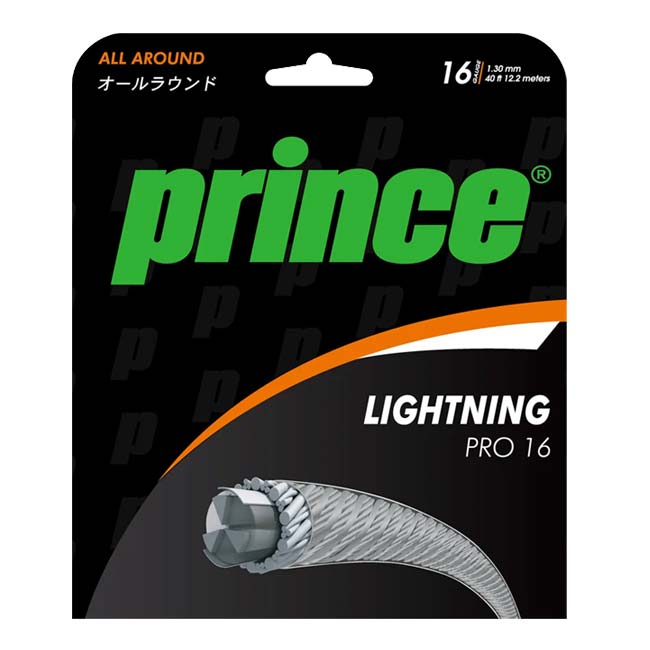 SPEC カラークリア ゲージ16／1.30mm(7J78111) レングス12.2m 素材/構造ナイロン／特殊モノフィラメント＋トリプルコアテクノロジー 名称Prince LIGHTNING PRO 原産国/製造国日本 仕様・特徴ホールド...