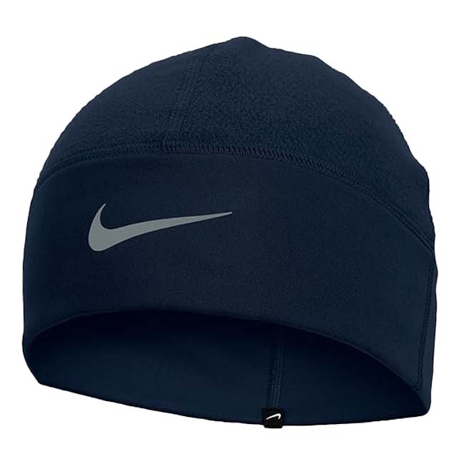 ナイキ(NIKE) ユニセックス Therma-FIT サーマフィット フリース ビーニー ニット帽 CW6000-445 オブシディアン×Sグレー(26y1m)[次回使えるクーポンプレゼント]