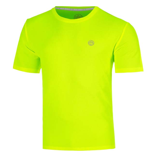 13日20時～52時間8％OFFクーポン】BIDI BADU(ビディバドゥ) 2026 FS ジュニア(ボーイズ) ソリッド 全豪OPEN ゲームシャツ BB80015-401 ネオンイエロー(26y2mテニス用ゲームウェア)[次回使えるクーポンプレゼント]