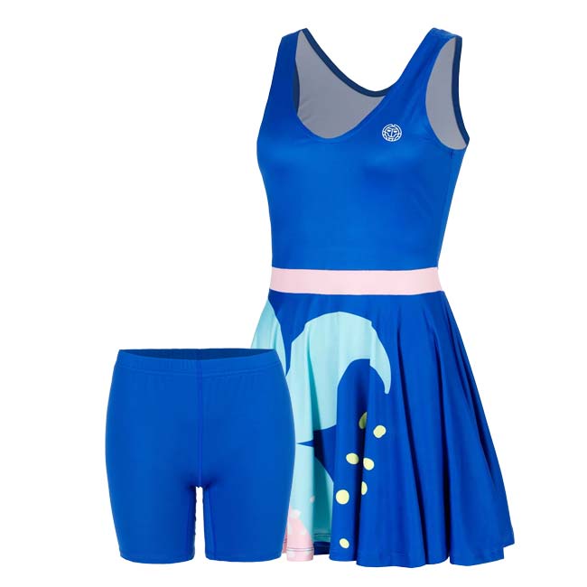 樂天商城 - ＼最大1500円クーポン！22日〜27日10時まで／【海外サイズ】BIDI BADU(ビディバドゥ) 2026 FS レディース ヘイラグーナ 全豪OPEN ゲームドレス BB180004-1002 ブルー×Mカラー(26y2mテニス用ゲームウェア)[次回使えるクーポンプレゼント]