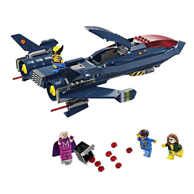 樂天商城 - ＼最大1500円クーポン！22日〜27日10時まで／レゴ(LEGO) MARVEL マーベル X-MEN エックスメン X-ジェット おもちゃ ブロック QQ コストコ 76281(26y2m)[次回使えるクーポンプレゼント]