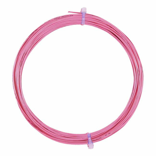 Rakuten - ＼6月3日20時から7日まで最大1000円クーポン／【お試し12Mカット品】ポリファイバー(Polyfibre) AGGRO アグロ 1.20／1.25mm ピンク 硬式テニス ポリエステルガット(26y3m)[次回使えるクーポンプレゼント]