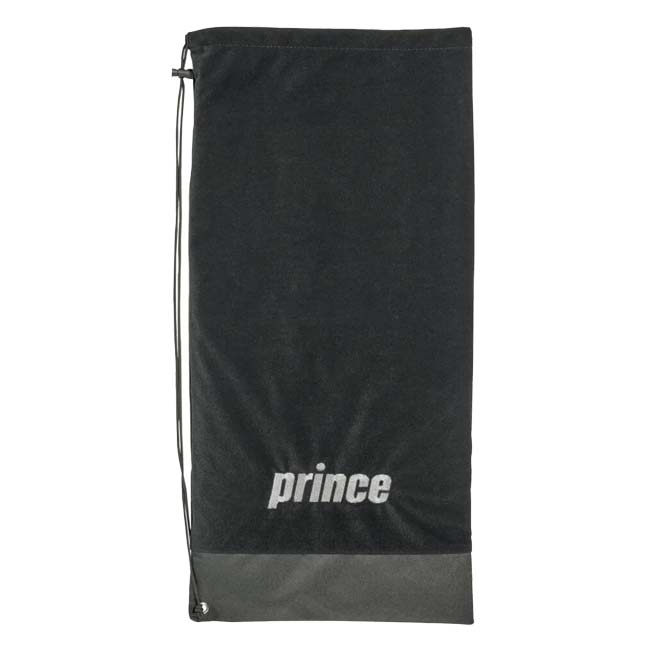 Rakuten - ＼6月3日20時から7日まで最大1000円クーポン／【2本収納】プリンス(Prince) スリングバッグ ラケットバッグ ラケットケース 巾着タイプ ワンショルダー PR900-165 ブラック(26y2m)[次回使えるクーポンプレゼント]