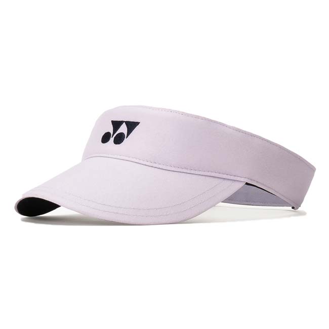 アミュゼスポーツの＼14日〜23日最大1500円OFFクーポン／ヨネックス(YONEX) 2026 レディース ロゴ刺繍入りサンバイザー 日よけ　バイザー 40113(26y2m)[次回使えるクーポンプレゼント]｜アングル3