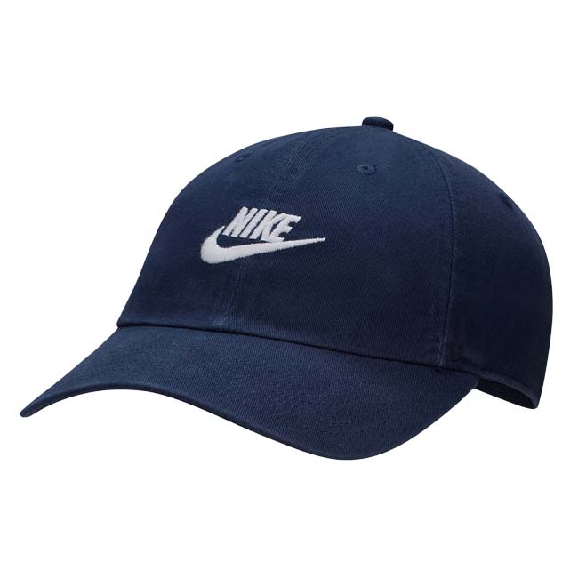 ナイキ(NIKE) 2026 SP ユニセックス CLUB クラブ アンストラクチャード フューチュラ ウォッシュ キャップ FB5368-451 オブシディアン×ホワイト(26y2m)[次回使えるクーポンプレゼント]