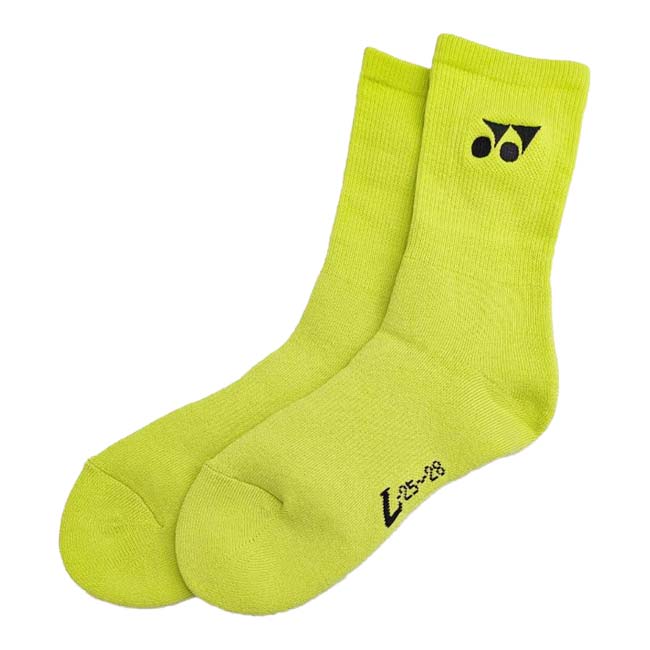 樂天商城 - ＼8日20時〜11日10時まで8％OFFクーポン／ヨネックス(YONEX) 2026 メンズ 3Dエルゴ ソックス 左右専用設計 抗菌防臭加工 靴下 19120-680 フレッシュライム(26y2m)[次回使えるクーポンプレゼント]
