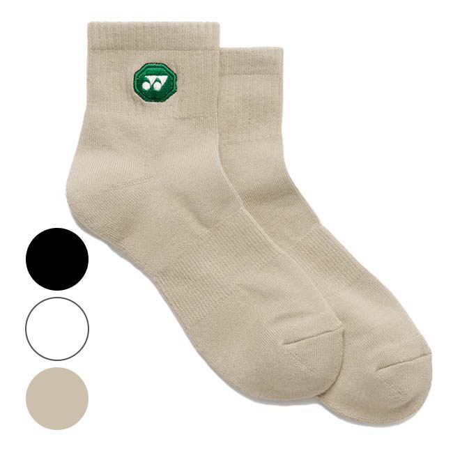 ヨネックス(YONEX) 2026 メンズ 刺繍入り アンクルソックス 抗菌防臭 靴下 19253Y(26y2m)[次回使えるクーポンプレゼント]