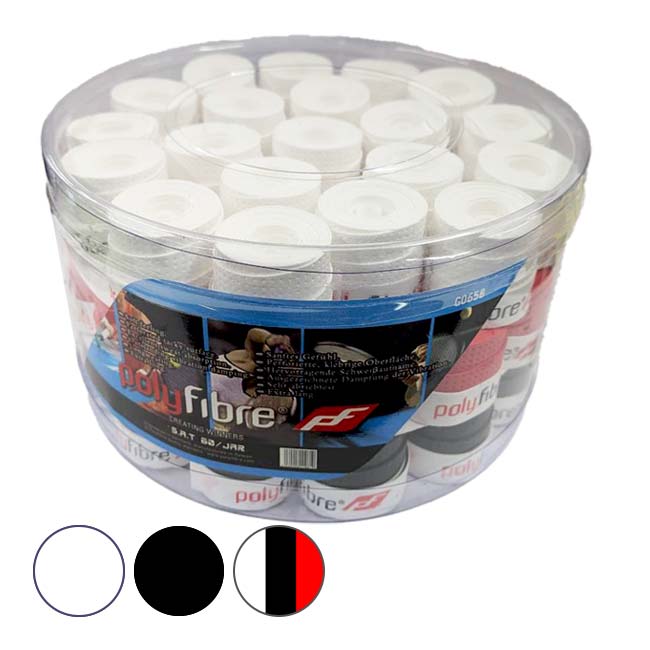 Grip Tapes - ポリファイバー(Polyfibre) S.A.T. オーバーグリップ 60個入り GO658(22y2m)[次回使えるクーポンプレゼント]