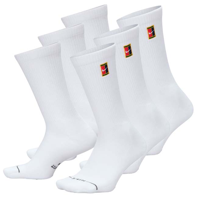 【三足組】ナイキ(NIKE) 2026 SU ユニセックス Everyday Elevated エブリデイ エレベーテッド テニス クルーソックス IH8633-901 マルチカラー(26y5m)[次回使えるクーポンプレゼント] 2