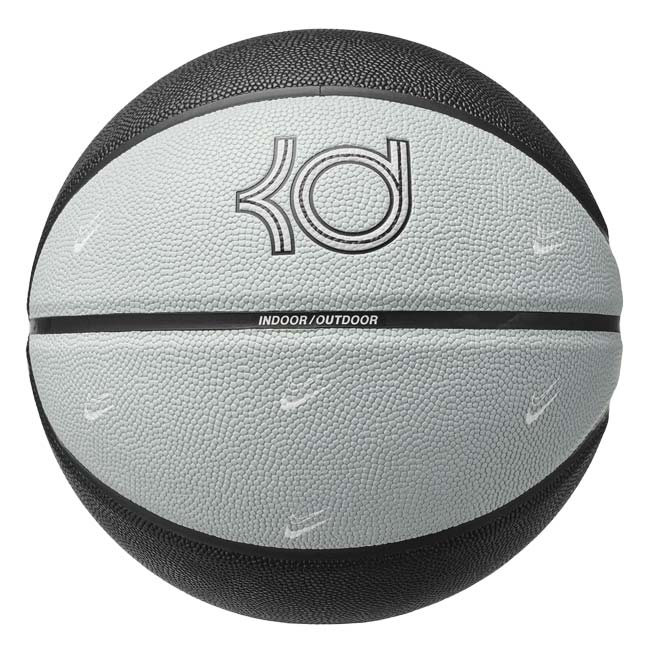 Rakuten - ＼29日から1日まで8%OFFクーポン／【屋内・屋外兼用】ナイキ(NIKE) KD All-Court ケビン・デュラント オールコート 8P バスケットボール BS3056-084 ウルフグレー×ブラック(26y5m)[次回使えるクーポンプレゼント]