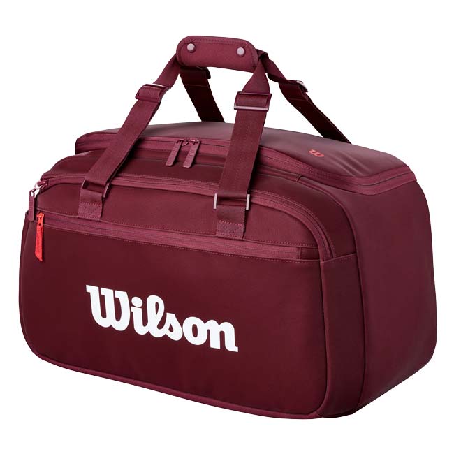 【ラケット収納可】ウィルソン(Wilson) 2026 DEFYER ディファイア V1 スモールテニスダッフル テニスバッグ WR8058201001 バーガンディ(26y7m)[次回使えるクーポンプレゼント]