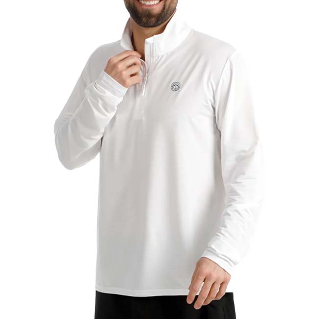 SPEC カラーホワイト(300) サイズEU-XS／JP-S、EU-S／JP-M、EU-M／JP-L、 EU-L／JP-XL 素材リサイクルポリエステル88%、ポリウレタン12% 名称BIDI BADU Crew 2.0 Long sleeve Men 原産国/製造国中国 仕様・特徴完璧なカバー力を提供しながら、あらゆる動きに対応する長袖トップスです。 ・前面左胸にメーカーロゴ ・前面ハーフジップ ・スタンドカラー ・両サイド裾にスリット ・軽量で伸縮性があり、優れた可動性を実現する素材 ※長袖ハーフジップトップス以外の衣類等は撮影用です。付属しません。 注意【サイズについて】 掲載のサイズ表をご確認の上、お手元のウェアと比べて頂きご購入されることを強くお勧めいたします。 【商品の仕様について】 ※ロゴや生地の色・質感など予告なく仕様が異なる場合がございます。 メーカー希望小売価格はメーカーサイトに基づいて掲載しています トップス サイズ EU-XS／JP-S EU-S／JP-M EU-M／JP-L EU-L／JP-XL 着丈(cm) - 65 67 - ゆき丈(cm) 身幅(cm) - 53 55 - 肩幅(cm) - 42 44 - 袖丈(cm) - 70 70 -