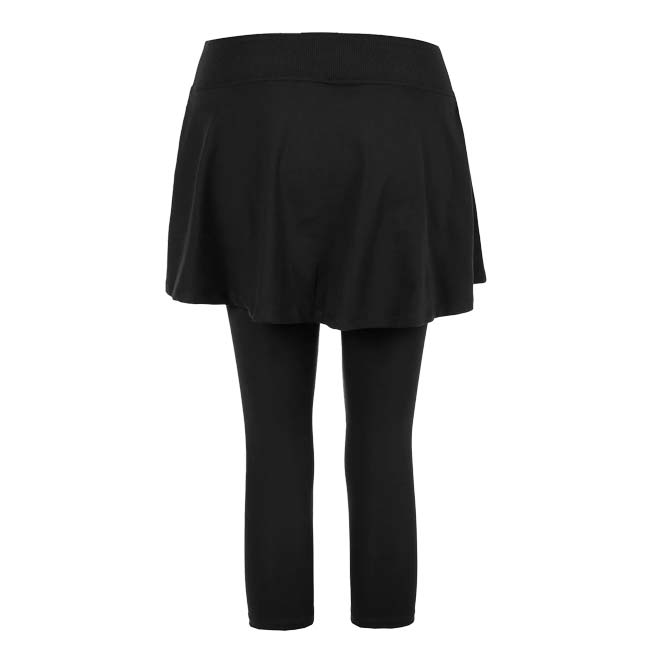 アミュゼスポーツの＼14日〜23日最大1500円OFFクーポン／【海外サイズ】BIDI BADU(ビディバドゥ) レディース クルー2.0 スカプリ スカート付き カプリパンツ 【定番】 BB130002-200 ブラック(26y6mテニス)[次回使えるクーポンプレゼント]｜アングル2