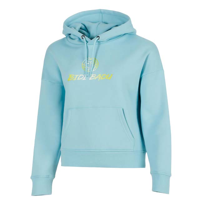 SPEC カラープティフール(614) サイズEU-XS／JP-S、EU-S／JP-M、EU-M／JP-L、EU-L／JP-XL 素材綿81%、ポリエステル19% 名称BIDI BADU Out of Control Logo Hoody Women 原産国/製造国中国 仕様・特徴完璧なフィット感と鮮やかなデザインがテニスのダイナミックな精神を反映しているOut of Controlシリーズ。胸元のグラフィックがアクセントになっているフーディです。 ・前面中央にメーカーロゴのグラフィック ・フードはドローコード付き ・前面左右にポケット ・袖口と裾はゴム編み ・柔らかく心地よい肌触りでカジュアルなシーンにも最適 ※フーディ以外の衣類等は撮影用です。付属しません。 注意【サイズについて】 掲載のサイズ表をご確認の上、お手元のウェアと比べて頂きご購入されることを強くお勧めいたします。 【商品の仕様について】 ※ロゴや生地の色・質感など予告なく仕様が異なる場合がございます。 メーカー希望小売価格はメーカーサイトに基づいて掲載しています トップス サイズ EU-XS／JP-S EU-S／JP-M EU-M／JP-L EU-L／JP-XL 着丈(cm) 58 60 62 - ゆき丈(cm) 身幅(cm) 53 55 58 - 肩幅(cm) 63 65 67 袖丈(cm) 49 50 51 -