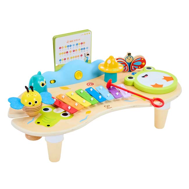 乐天商城 - ハペ(Hape) シンフォニー テーブル ミュージカルテーブル 演奏モード アニマルモード QQ コストコ 82633(26y6m)[次回使えるクーポンプレゼント]