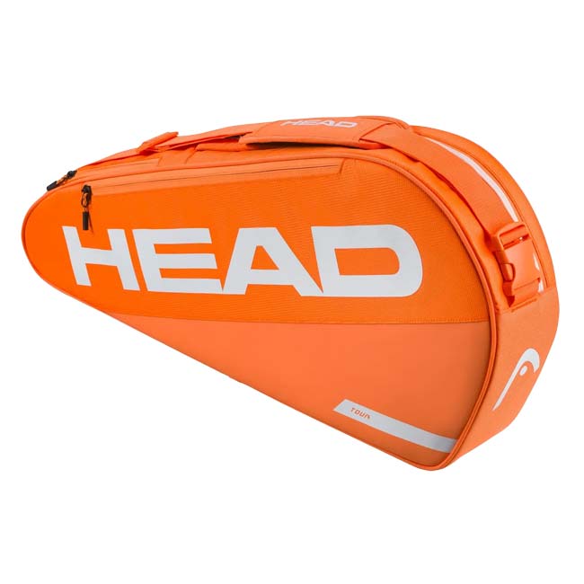 SPEC カラーオレンジ(OR) サイズ約76×10×33cm 素材ポリエステル75%、ポリウレタン25% 名称HEAD TOUR RACQUET BAG S 原産国/製造国中国 仕様・特徴実用的でコンパクト。コートに持ち運ぶのに必要なものをすべて収納するのに最適です。 ・メインコンパートメント×1 ・アクセサリポケット×2 ・貴重品ポケット×1(内部はフリース素材) ・手提げハンドル×1 ・着脱可能なパッド付きショルダーベルト×1 ※シューズポケットは無し ※バッグ以外のラケットや小物等は撮影用です。付属しません。