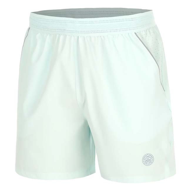 SPEC カラーオーシャンブルー サイズEU-XS／JP-S、EU-S／JP-M、EU-M／JP-L、EU-L／JP-XL 素材リサイクルポリエステル89%、ポリウレタン11% ポケットの有無左右にポケットあり 名称BIDI BADU Freeze Out 7in Shorts Men 原産国/製造国中国 仕様・特徴試合が白熱しても涼しさを保ち、スタイリッシュなデザインがコート内外で洗練された印象を与える「フリーズアウト」シリーズ。動きやすさと耐久性を高めるスタイリッシュなデザインのショートパンツです。 ・前面左裾にメーカーロゴ ・ウエストバンドはメッシュ素材 ・左右にポケット ・両サイド裾にスリット ・動きやすさを追求したカットで、ハイレベルなテニスの試合に最適 ※ショートパンツ以外の衣類や小物等は撮影用です。付属しません。 注意【サイズについて】 掲載のサイズ表をご確認の上、お手元のウェアと比べて頂きご購入されることをお勧めいたします。 ▲仕上がり寸法のサイズ表の掲載が遅延していることがございます。見つからない場合は、お問い合わせくださいますようお願いいたします。 【商品の仕様について】 ※ロゴや生地の色・質感など予告なく仕様が異なる場合がございます。 【メール便ご利用の注意】 メール便での発送は厚さ大きさの規定がございますため、厚みのあるパッケージは中身を出し、帽子などの立体的な商品は平らに成型しての発送となります。 また、代金引換・日時指定できません。予めご了承ください。 型崩れ・パッケージなどを気になされる場合は[宅配便]をご選択ください。 メーカー希望小売価格はメーカーサイトに基づいて掲載しています パンツ サイズ EU-XS／JP-S EU-S／JP-M EU-M／JP-L EU-L／JP-XL ウエスト(cm) 70 76 80 86 股上(cm) 35 37 38 38 股下(cm) 15 15 16 16 すそ幅 (cm) 30 31 32 34 わたり幅(cm) 34 35 36 38