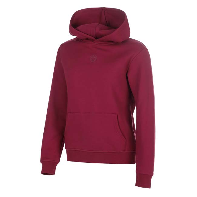 SPEC カラーワインレッド サイズEU-XS／JP-S、EU-S／JP-M、EU-M／JP-L、EU-L／JP-XL 素材綿81%、ポリエステル19% 名称BIDI BADU Freeze Out Hoody Women 原産国/製造国中国 仕様・特徴試合が白熱しても涼しさを保ち、スタイリッシュなデザインがコート内外で洗練された印象を与える「フリーズアウト」シリーズ。早朝の練習でも、夜遅くの試合でも、コートで必要な暖かさとスタイリッシュなエッジを提供するフーディです。 ・前面胸元中央にメーカーロゴ ・フードはヒモなし ・前面にポケット ・袖口と裾はゴム編み ・柔軟性と動きやすさを重視し、テニスというスポーツの要求を満たすようにデザイン ※フーディ以外の衣類や小物等は撮影用です。付属しません。 注意【サイズについて】 掲載のサイズ表をご確認の上、お手元のウェアと比べて頂きご購入されることをお勧めいたします。 ▲仕上がり寸法のサイズ表の掲載が遅延していることがございます。見つからない場合は、お問い合わせくださいますようお願いいたします。 【商品の仕様について】 ※ロゴや生地の色・質感など予告なく仕様が異なる場合がございます。 メーカー希望小売価格はメーカーサイトに基づいて掲載しています トップス サイズ 海外サイズ-XS 海外サイズ-S 海外サイズ-M 海外サイズ-L 着丈(cm) 56 60 61 63 ゆき丈(cm) 身幅(cm) 50 51 53 57 肩幅(cm) 41 45 46 49 袖丈(cm) 59 62 63 65