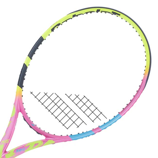バボラ(Babolat) 2023 Pure Aero ピュアアエロ ラファ (290g) 海外正規品 硬式テニスラケット 101512-371 イエロー×PK×ブルー(23y6m)