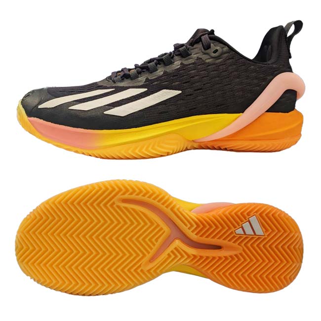 アディダス(adidas) 2024 メンズ ADIZERO CYBERSONIC アディゼロ サイバーソニック M MC クレーコート用テニスシューズ LRI64-IF0437 A.BK×ゼロM×SP(24y4m)[次回使えるクーポンプレゼント]