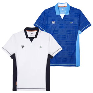 「ローランギャロス」「海外サイズ」ラコステ(Lacoste) 2022 メンズ スポーツ RG 全仏オープン ブリザーブル 半袖ポロシャツ DH0956(22y6mテニス)[次回使えるクーポンプレゼント]