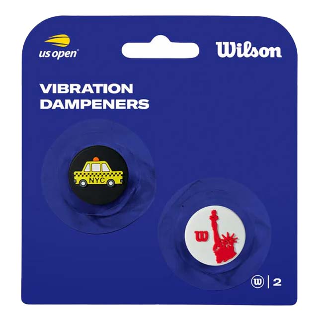 【ブラックフライデー2BUY 8%OFF】ウィルソン(Wilson) 2022 US OPEN DAMPENERS 振動止め 2個1セット WR84123010...
