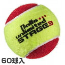 2月3日20時〜8日まで松竹梅クーポン】【60球入】ボールズ レッドボール(ステージ3)[ツートンタイプ](Stage 3 tennis ball)ジュニアテニスボール(16y10m)[次回使えるクーポンプレゼント]