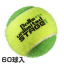 【60球入】ボールズアンリミテッド(Balls unlimited) グリーンボール(ステージ1) ツートンタイプ (Stage 1 tennis ball)ジュニアテニスボール(16y10m) 次回使えるクーポンプレゼント