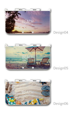 new3DS LL カバー ケース new 3DSLL new 2DS LL 3DS LL カバー Nintendo かわいい おしゃれ 大人 子供 キッズ おもちゃ ゲーム BEACH 夕焼け 太陽 夜空 星 Star ヤシの木 海 砂浜 アロハ ALOHA 夏 summer