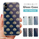 iPhone16e ケース ガラス iPhone16 スマホケース iPhone15 Pro iPhone14 Plus iPhone13 mini iPhone SE ケース TPUケース ガラスケース 韓国 おしゃれ ブルー ゴールド ネイビー 和柄 ドット 金魚 タツノオトシゴ かわいい