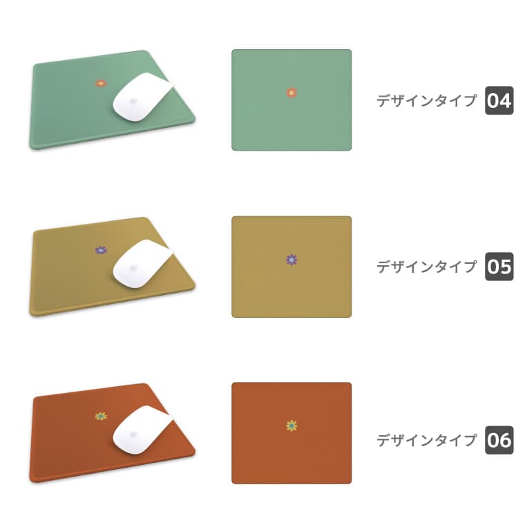 マウスパッド 可愛い おしゃれ かわいい 小さめ ゲーミング デスク周り ワイヤレスマウス 無線マウス 有線マウス オフィス グッズ PC パソコン 周辺機器 マーガレット デイジー 韓国