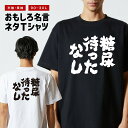 おもしろ Tシャツ おもしろTシャツ メンズ レディース キッズ 半袖 長袖 かわいい ふざけ パロディ 日本語 漢字 文字 プレゼント ギフト ネタTシャツ メッセージTシャツ 文字Tシャツ 名言 迷言 格言 糖尿待ったなし