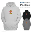 パーカー メンズ プルオーバー スウェット フード フーディー おしゃれ かわいい プリント ブラック ホワイト グレー 長袖 S M L XL メンズファッシ...