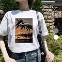 Tシャツ レディース 半袖 おしゃれ プリント 綿100% 大きいサイズ コットン ブラック ホワイト グレー カジュアル ファッション 5.6オンス 白Tシャツ 黒Tシャツ 推し かわいい Life is 羽 Wing aloha 木 夏