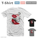 Tシャツ レディース 半袖 おしゃれ プリント 綿100% 大きいサイズ コットン ブラック ホワイト グレー カジュアル ファッション 5.6オンス 白Tシャツ 黒Tシャツ 推し かわいい xoxo Kiss ダイヤ ヒール 女子 POP おしゃれ(4)
